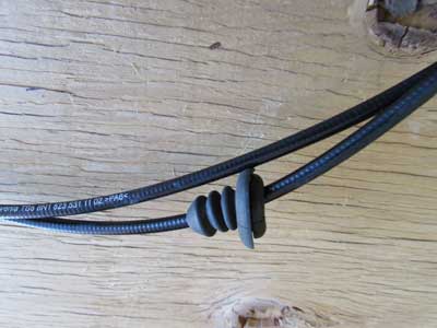 Audi TT MK1 8N Hood Latch Release Cable and Handle 8N18235314